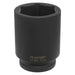 Sealey Impact Socket 75mm Deep 1"Sq Drive IS175D Sealey - Town Tools 