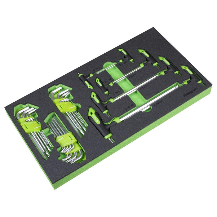 Siegen Siegen T-Handle & Standard Hex/TRX-Star* Key Set S01280 Siegen - Town Tools 