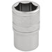 Draper 6 Point Metric Socket, 1/2" Sq. Dr., 17mm 16607 Draper - Town Tools 