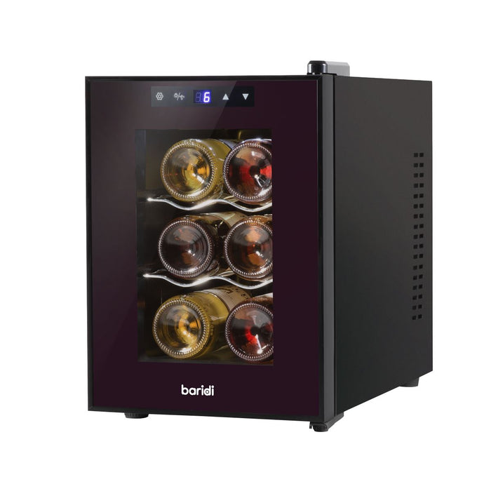 Baridi 6 Bottle Tabletop Wine Fridge & Cooler DH217