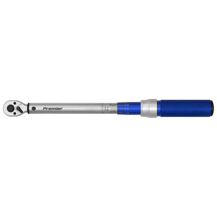 Sealey Torque Wrench Micrometer Style 3/8"Sq Drive 20-120Nm Calibrated STW903 Sealey - Town Tools 