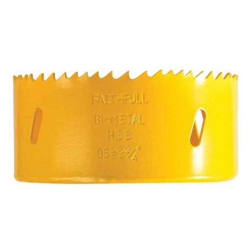 Faithfull Bi-Metal Cobalt Holesaw 95mm Faithfull - Town Tools