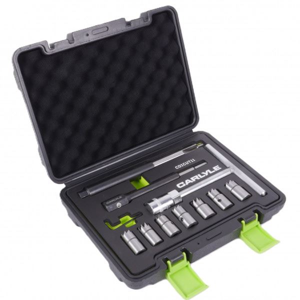 Carlyle Tools 10Pc Injector Seat Cleaner Diesel