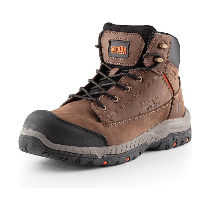 Scruffs Solleret Safety Boots Brown 15158 Size 7/41 Scruffs - Town Tools 