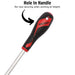 Teng Tools Flat Screwdriver 1.6 x 10.0 x 200mm XL Hex Shaft Teng Tools - Town Tools 