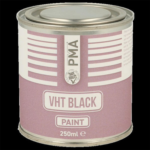 PMA Very High Temperature Paint Black Brushcan 250ml PMA - Town Tools
