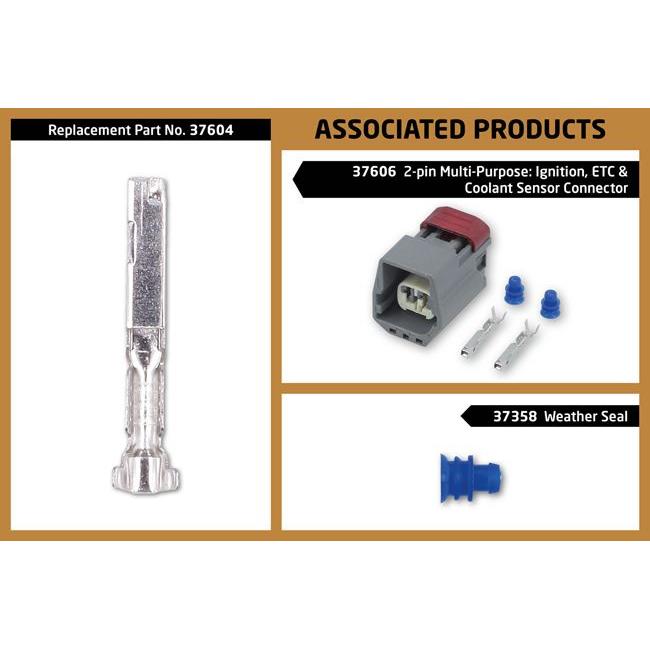 Connect Volvo Electrical Multipurpose 2 Pin female Connector 10pc 37606 Tool Connection - Town Tools 