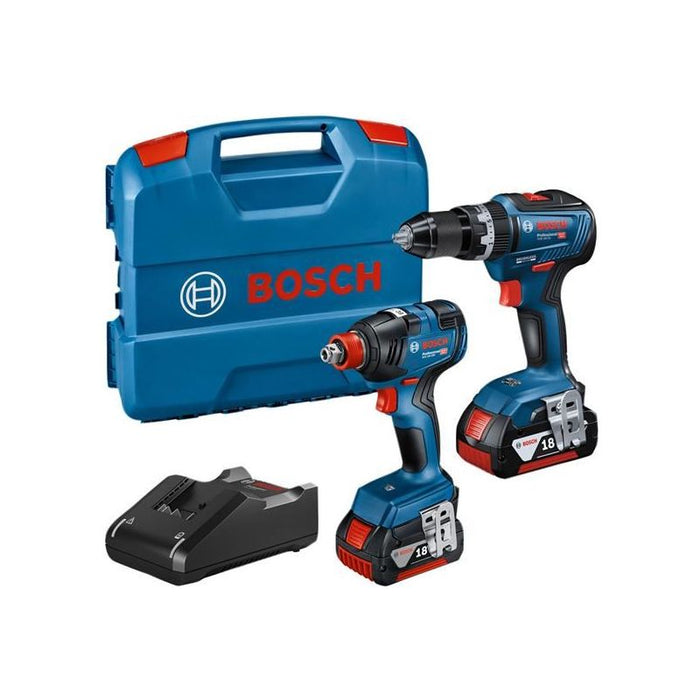 Bosch Professional Twin Pack 18V 2 x 4.0Ah Li-ion Bosch - Town Tools
