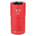 Draper XP1000 VDE Socket, 1/2" Sq. Dr., 17mm Draper - Town Tools