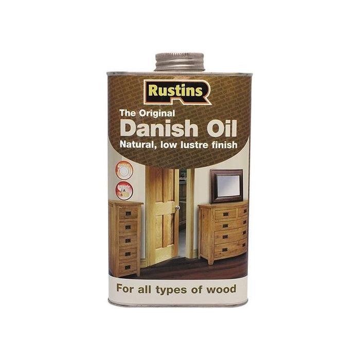 Rustins Original Danish Oil 500ml Rustins - Town Tools