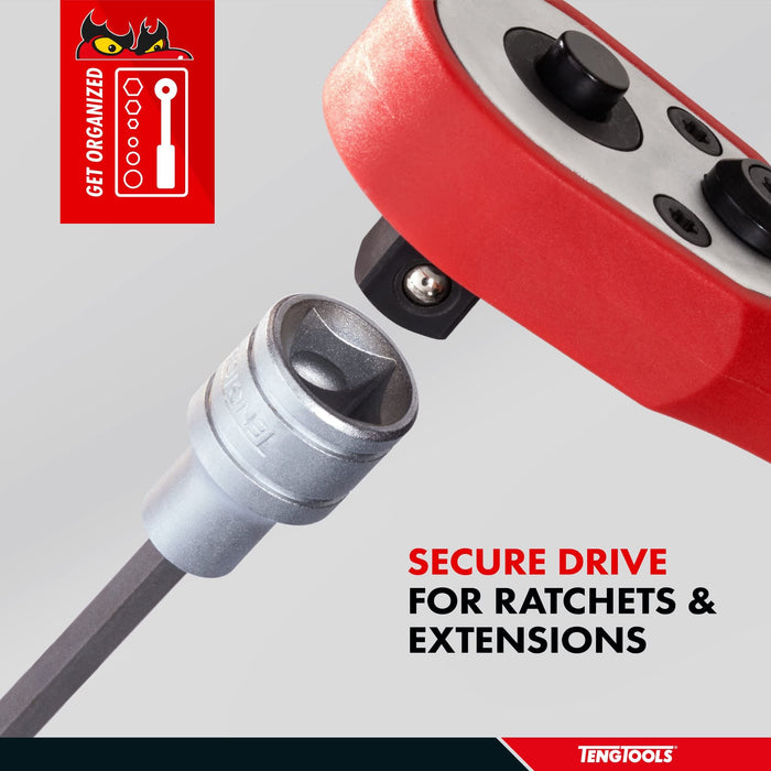 Teng Tools 1/2" Long TX Bit Socket TX27 Teng Tools - Town Tools 