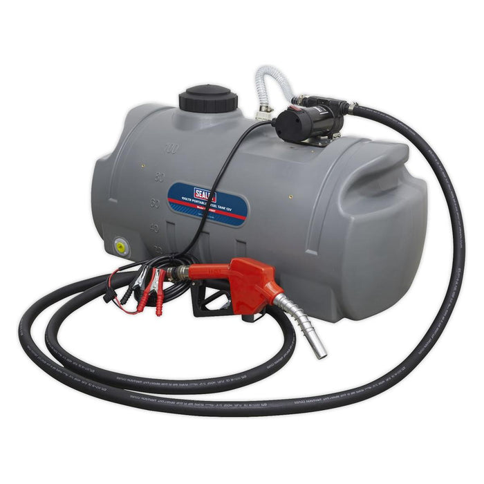 Sealey Portable Diesel Tank 100L 12V D100T Sealey - Town Tools 