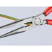 Knipex Long Snipe Nose Side Cutting Pliers PVC Grips 200mm (8in) Knipex - Town Tools