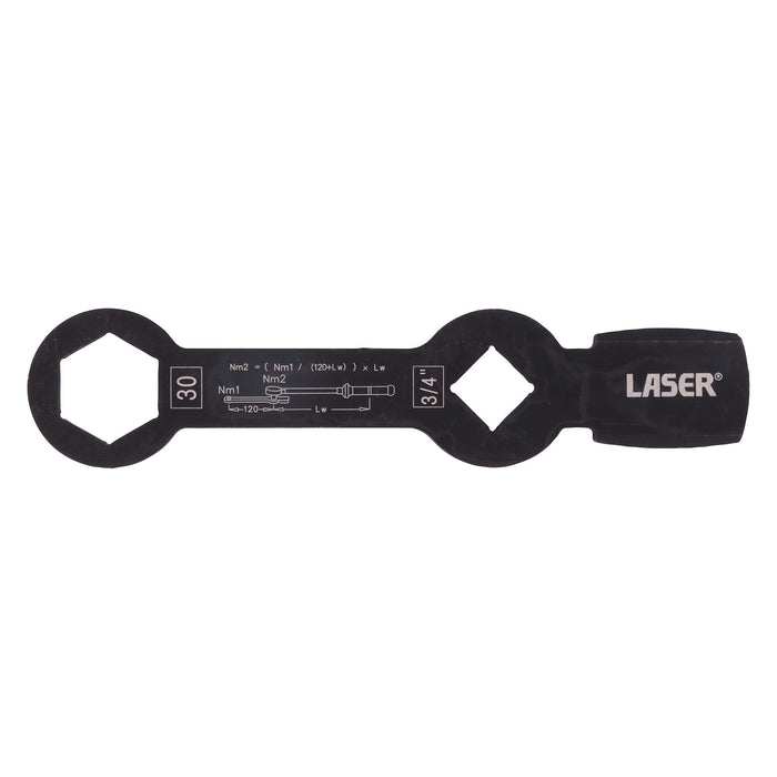 Laser HGV Brake Caliper Wrench 30mm 8537 Laser - Town Tools 