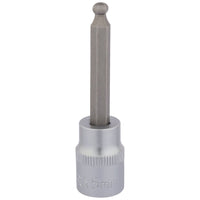 Draper Ball End Hexagonal Socket Bits, 3/8" Sq. Dr., 5mm 16288