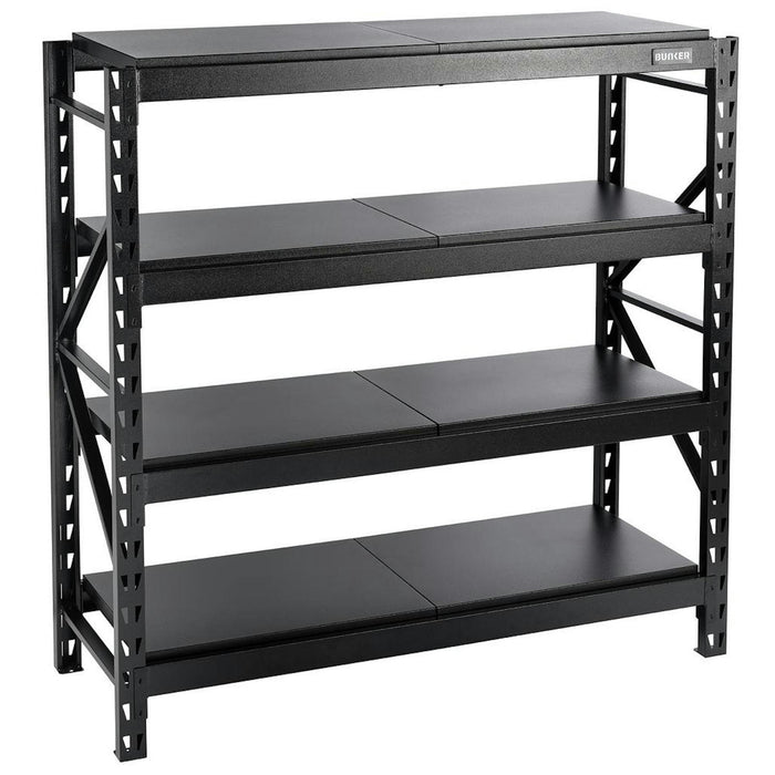 BUNKER 22 Piece 4 Tier Racking, 1600mm - B500-4TM