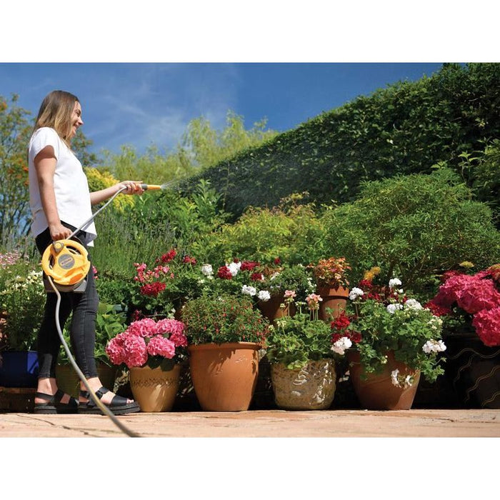 Hozelock Micro Hose Reel + 10m of 7mm Hose Hozelock - Town Tools