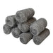 Faithfull Steel Wool, Assorted Grades 20g Rolls (Pack 8) Faithfull - Town Tools
