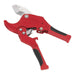 Sealey Plastic Pipe Cutter Quick Release6-42mm PC41 Sealey - Town Tools 