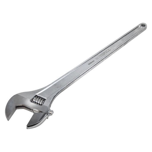 Faithfull Chrome Adjustable Spanner 600mm (24in) Faithfull - Town Tools