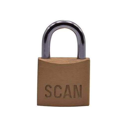 Scan Brass Padlock 30mm Scan - Town Tools