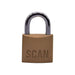 Scan Brass Padlock 30mm Scan - Town Tools