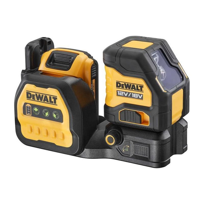 Dewalt Power Tools DCE088 D1G18 Self-Levelling Cross Line Green Beam Laser 12/18V 1 x 2.0Ah Li-ion DeWALT Power Tools - Town Tools