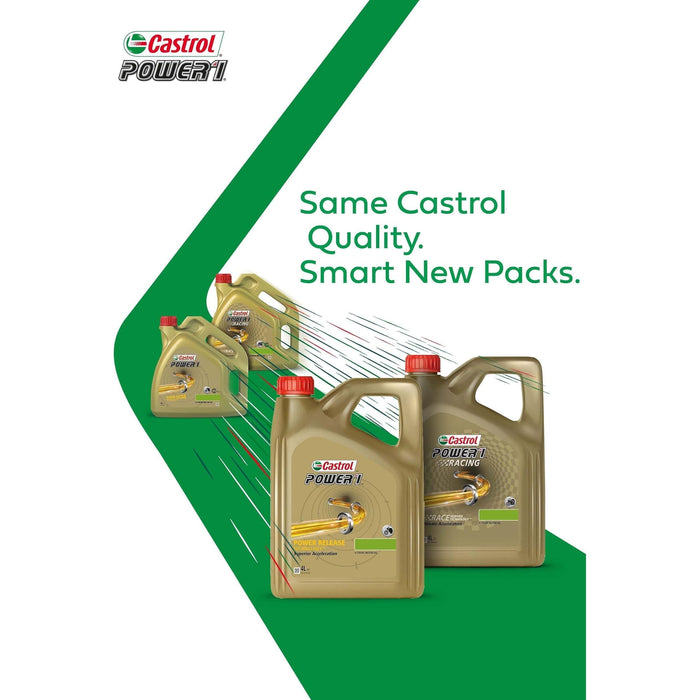 Castrol Power1 4T 10W-30 - 4L 15F565 Castrol - Town Tools 