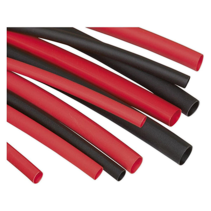 Sealey Heat Shrink Tubing Assortment 180pc 50 & 100mm Black & Red HST501BR Sealey - Town Tools 