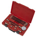 Sealey Petrol Compression Test Kit 10pc VSE206 Sealey - Town Tools 