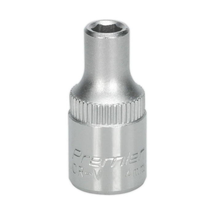 Sealey WallDrive Socket 4mm 1/4"Sq Drive S1404 Sealey - Town Tools 