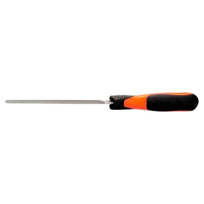 Bahco 1-110-08-2-2 ERGO™ Handled Tapered Edge Flat Second Cut File 200mm (8in) Bahco - Town Tools