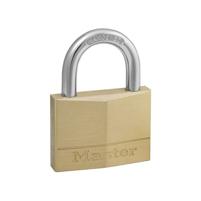 Master Lock Solid Brass 50mm Padlock 5-Pin Master Lock - Town Tools