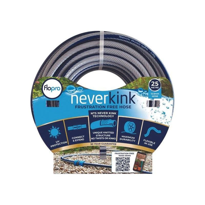 Flopro Flopro Never Kink Hose 25m + Coupling Connector Flopro - Town Tools