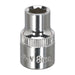 Sealey WallDrive Socket 8mm 3/8"Sq Drive Fully Polished SP3808 Sealey - Town Tools 