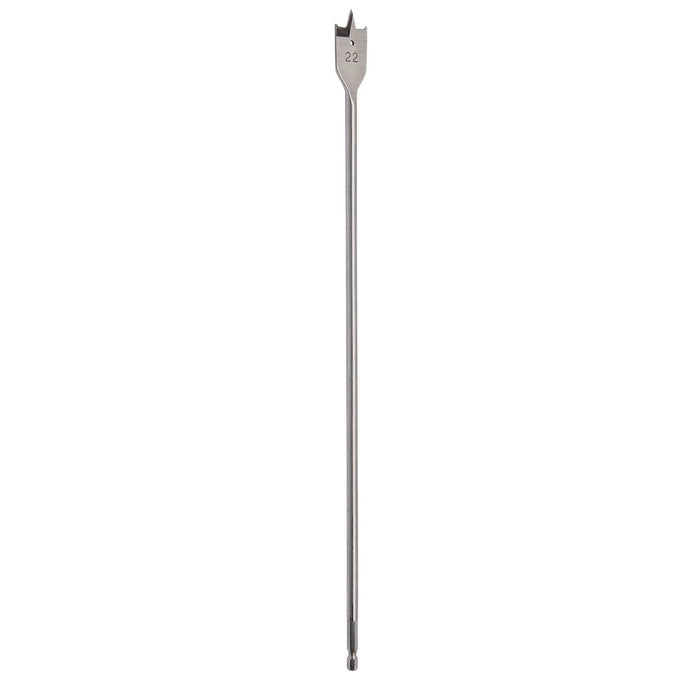 Draper Extra Long Flat Wood Bit, 22 x 400mm - FB100AXL