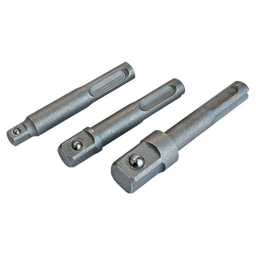 Faithfull SDS Square Drive Adaptor Set, 3 Piece Faithfull - Town Tools
