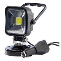 Draper 12V COB LED Magnetic Base Work Light, 10W, 600 Lumens - MWL/12