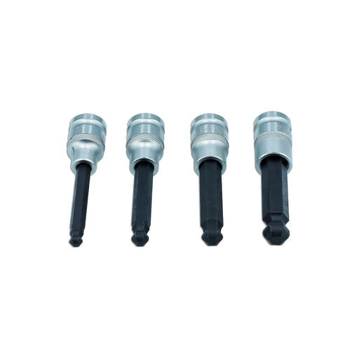 Laser Difficult Access Ball End Bit Set 4pc 8601 Laser - Town Tools 