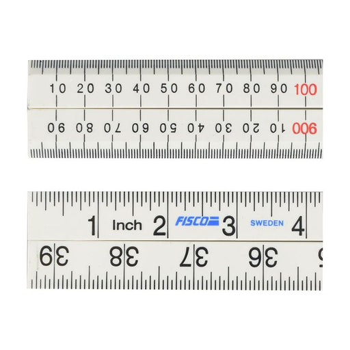 Fisco XFB1ME White Nylon Rule 1m / 39in Fisco - Town Tools