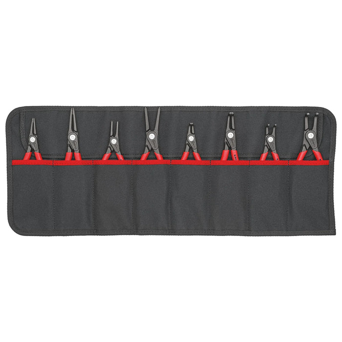 KNIPEX 00 19 58 V02 Set of Circlip Pliers, 8 Parts - 00 19 58 V02