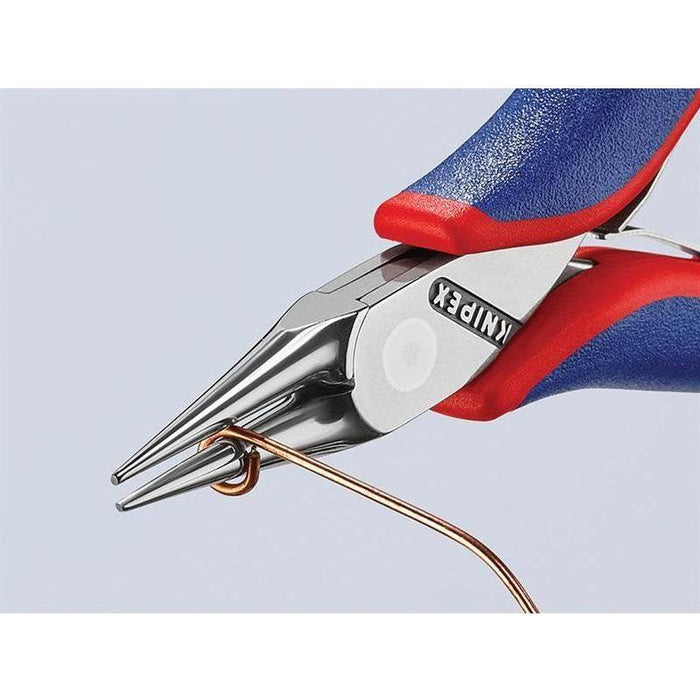 Knipex Round Nose Electronics Pliers Multi-Component Grip 115mm Knipex - Town Tools