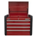 Sealey Topchest 4 Drawer with Ball-Bearing Slides AP3401 Sealey - Town Tools 