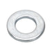 Sealey Flat Washer DIN 125 M8 x 17mm Form A Zinc Pack of 100 FWA817 Sealey - Town Tools 