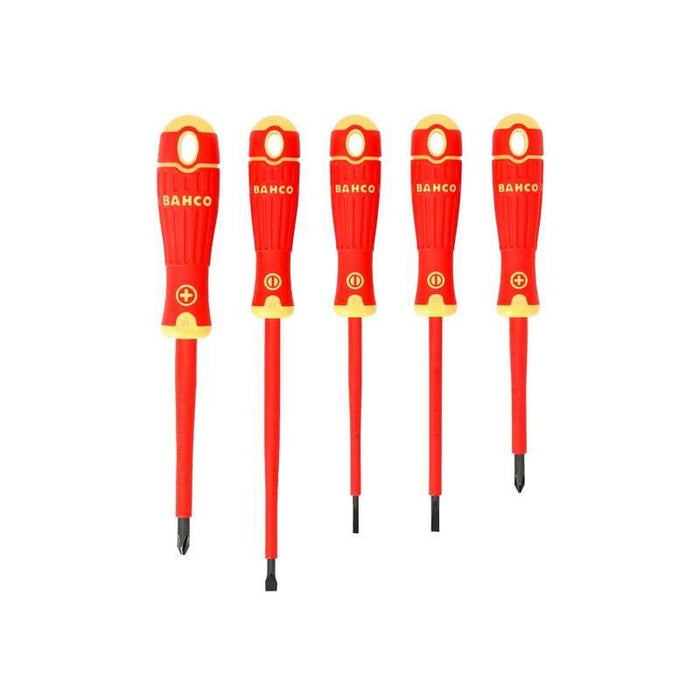 Bahco B220.005 BAHCOFIT Insulated Screwdriver Set, 5 Piece Bahco - Town Tools
