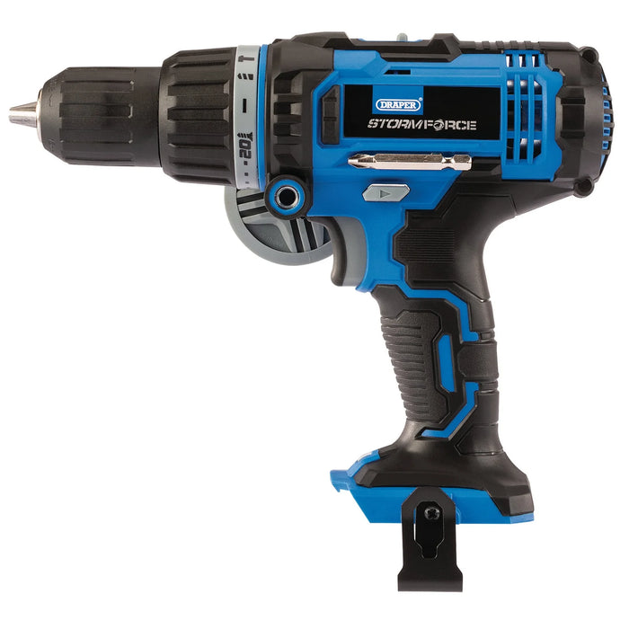 Draper Storm Force® 20V Cordless Combi Drill (Sold Bare) - CHD20SFN