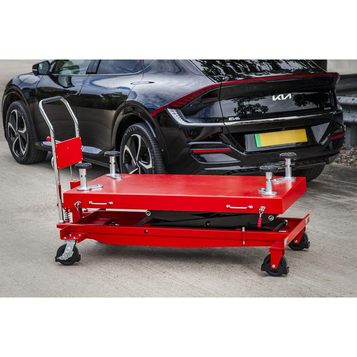 Sealey High Lift EV Battery Lift/Hydraulic Platform Truck 1000kg Capacity Sealey - Town Tools 