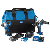 D20 Fix 'N' Go Kit (2 Piece), 2 x 2.0Ah Batteries, 1 x Charger, 1 x Bag