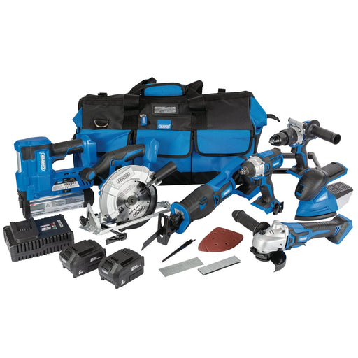 D20 20V Jumbo Kit,  7 x Power Tools,  2 x Batteries,  1 x Charger,  1 x Tool Bag - image 1