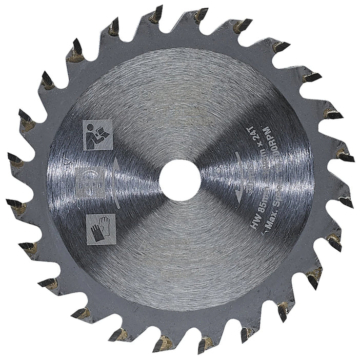 Draper TCT Saw Blade, 85 x 10mm, 24T - CSB85P